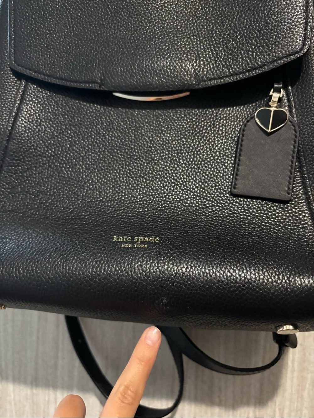 Kate Spade Black Leather Purse